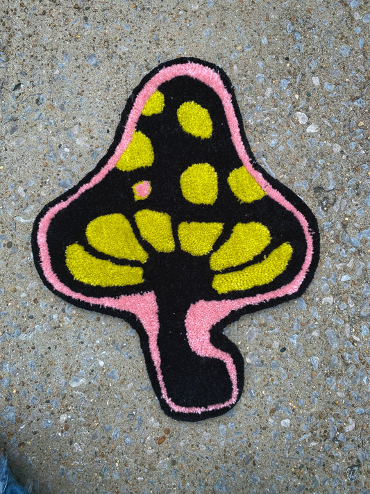 PINK MUSHROOM RUG