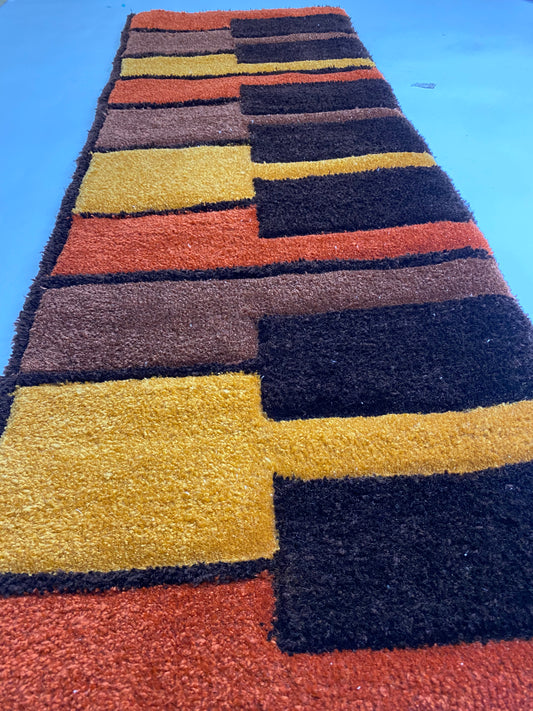 Vintage piano rug